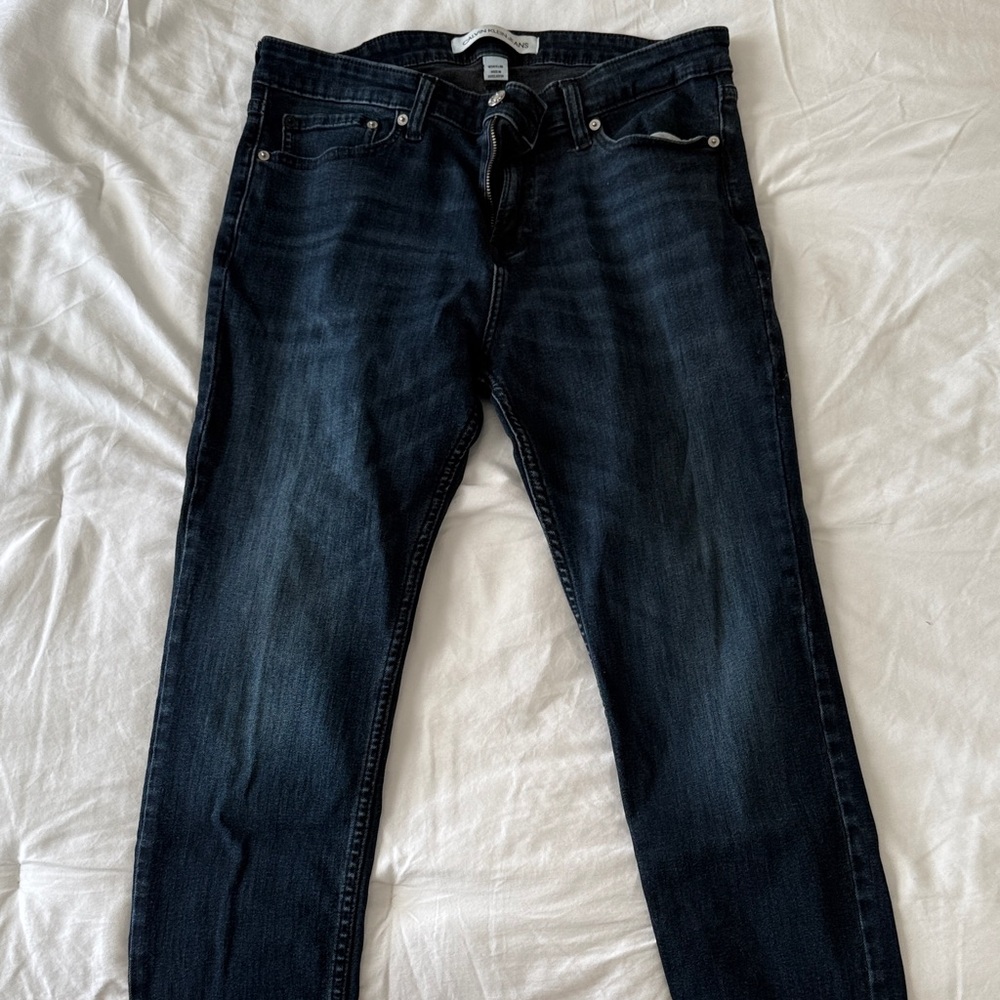 Calvin Klein Men's Deep Indigo Skinny Jeans